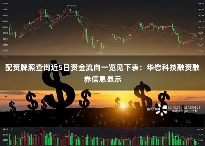 配资牌照查询近5日资金流向一览见下表：华懋科技融资融券信息显示