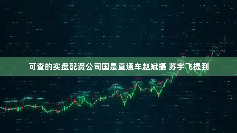可查的实盘配资公司国是直通车赵斌摄 　　苏宇飞提到
