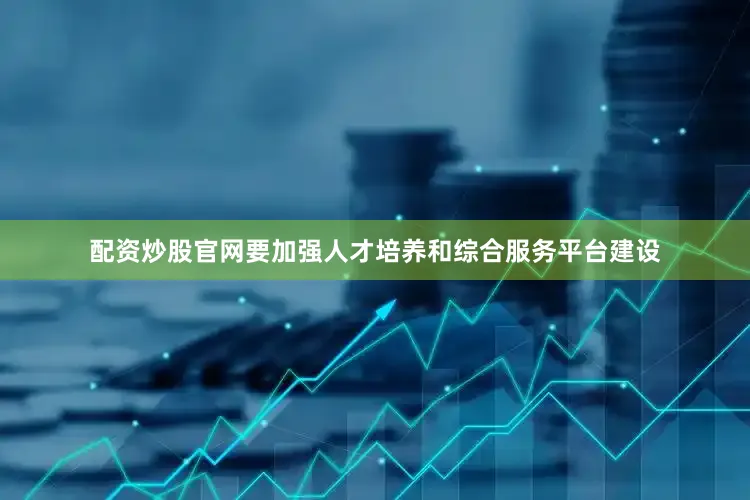 配资炒股官网要加强人才培养和综合服务平台建设